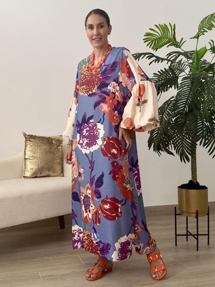Vestido Selva Azul [2]