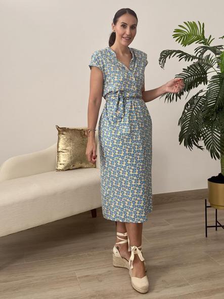 Vestido Camisero Primulas  [3]
