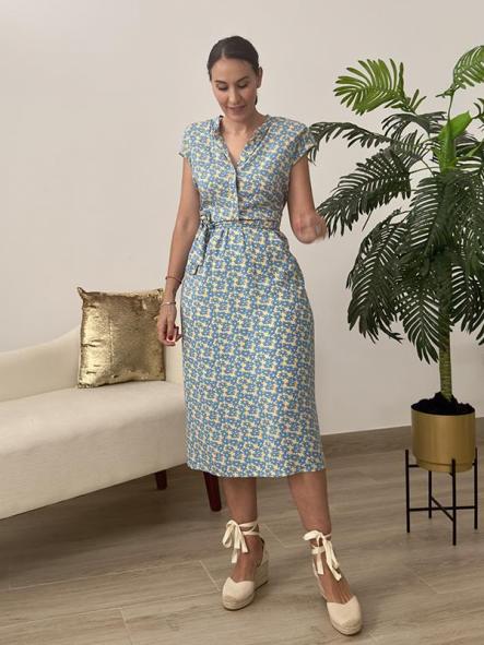 Vestido Camisero Primulas  [2]