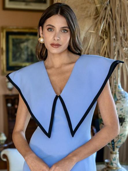 Vestido Olivia Azul  [2]