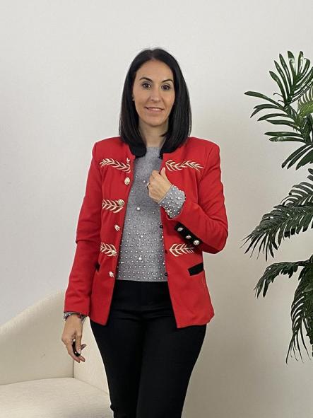 Chaqueta Atlanta Roja [1]