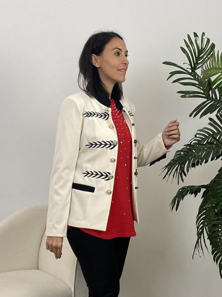 Chaqueta Atlanta Blanco [1]