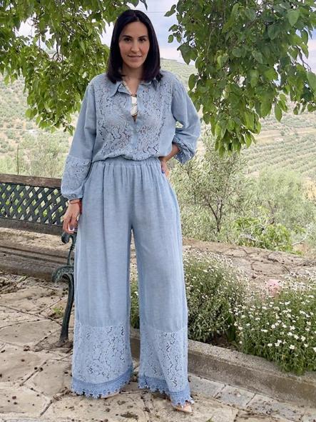 Conjunto Acuarela Azul