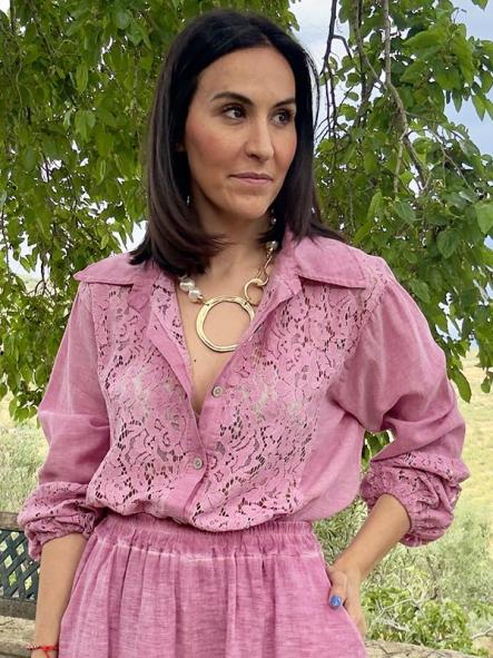 Conjunto Acuarela Rosa  [2]