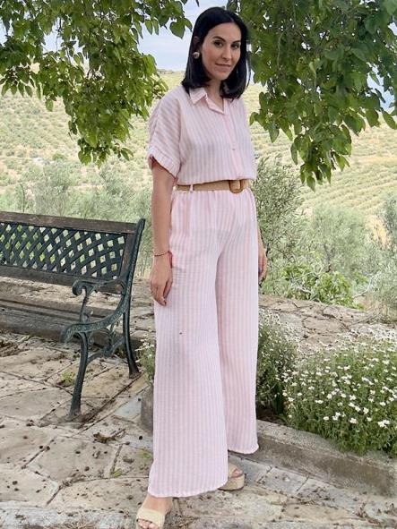 Conjunto Rayas Rosa [2]