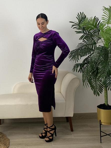 Vestido Nuñez Morado  [3]