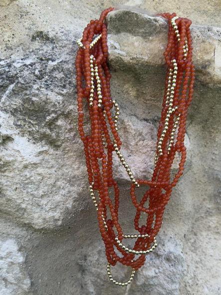 Collar Eslabón Teja