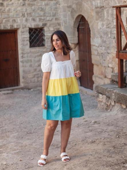 Vestido Tricolor [1]