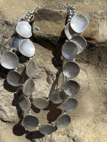 Collar Medallón Plata