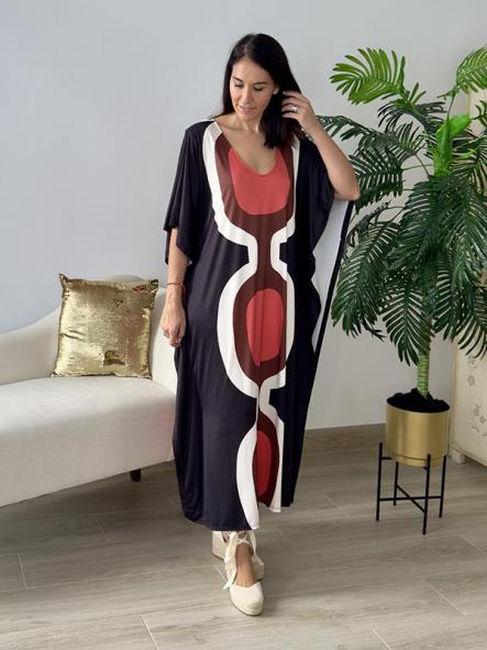 Vestido Picasso Negro