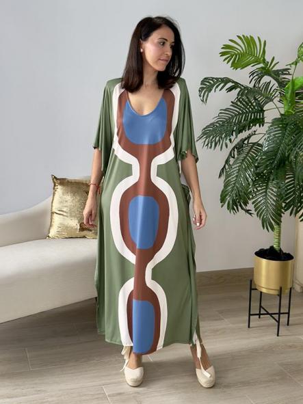 Vestido Picasso Verde [1]