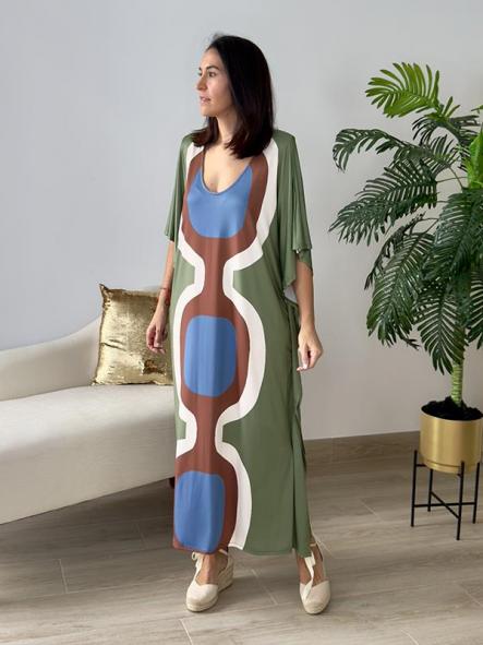 Vestido Picasso Verde