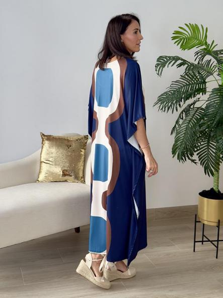 Vestido Picasso Azul Marino [2]