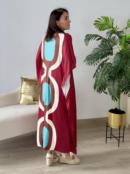 Vestido Picasso Burdeos  [3]