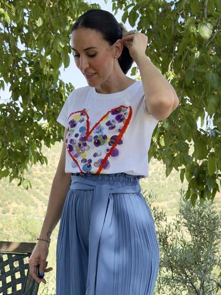 Camiseta Corazón Rojo [2]