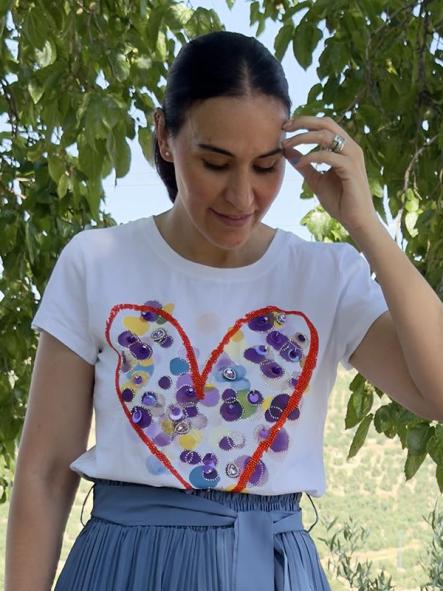 Camiseta Corazón Rojo [3]