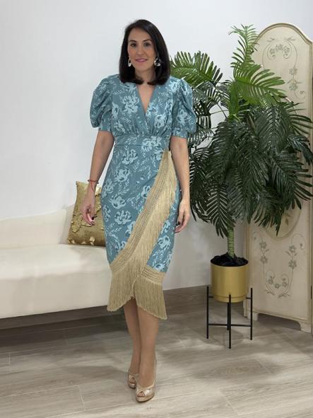 Vestido Genaro Turquesa [3]
