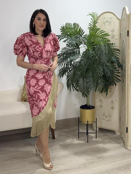 Vestido Genaro Fucsia