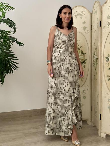 Vestido Macarena Gris