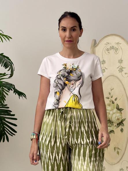 Camiseta Niña Trenza Amarilla [1]