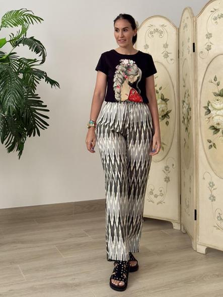 Pantalon Zig-Zag Gris [1]