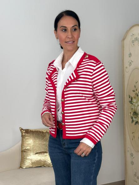 Chaqueta Navy Roja [1]