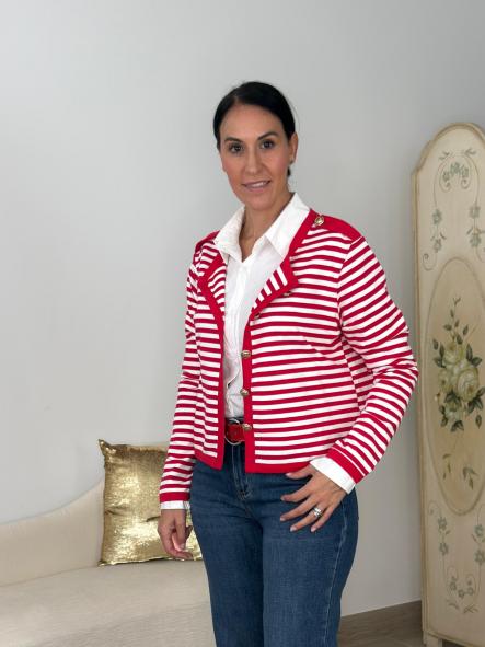 Chaqueta Navy Roja [2]