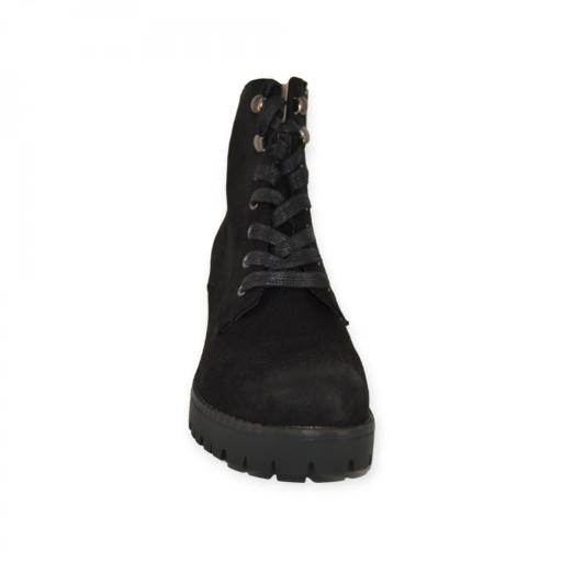 BOTIN NEGRO LAZO SUELA GOMA MUSTANG 57511 [2]