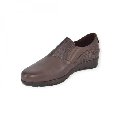 ZAPATO PIEL MARRON PITILLOS 5310 [3]