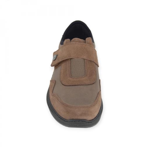 ZAPATO TAUPE VELCRO ROAL 3806 [2]