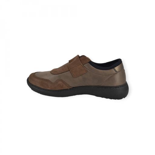 ZAPATO TAUPE VELCRO ROAL 3806 [4]