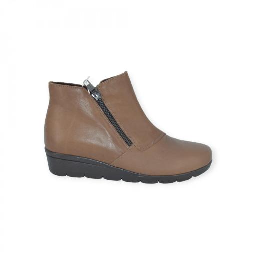 BOTIN PIEL TAUPE AMELIE 883  [0]