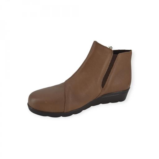 BOTIN PIEL TAUPE AMELIE 883  [3]