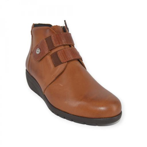 BOTIN CAMEL PIEL VELCRO Y CREMALLERA PITILLO 2732 [1]