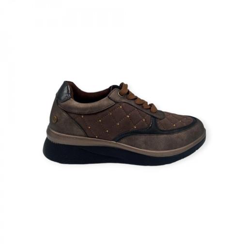 ZAPATILLA BRONCE AMARPIES 22324