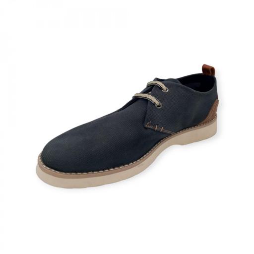 Zapato piel azul Benson shoes 19309 [3]