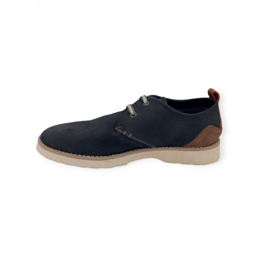 Zapato piel azul Benson shoes 19309 [4]