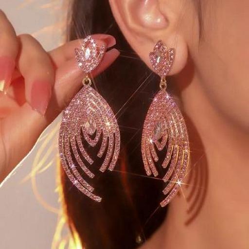 Pendientes fiesta cristales [1]