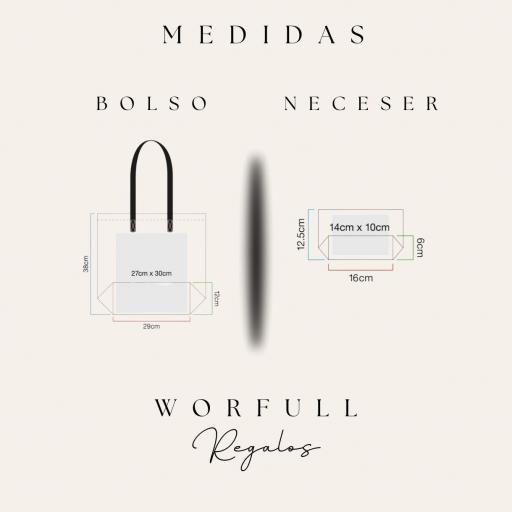 Bolso y Neceser Personalizado con iniciales - [3]