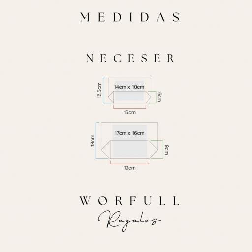 Neceser de Fieltro Worfull: Personalización Exclusiva con Inicial  [3]