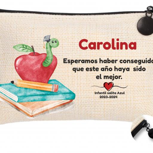 Neceser personalizado para profesores - graduación - regalo para profesora - maestra. Tienes varios diseños para elegir [3]