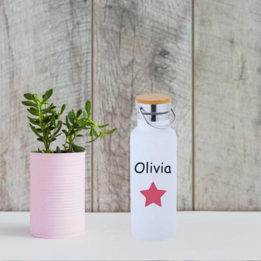 Botellas vuelta al cole nueva colección para niños –  botella  personalizada - Cantimplora Infantil - diseños para elegir. [1]