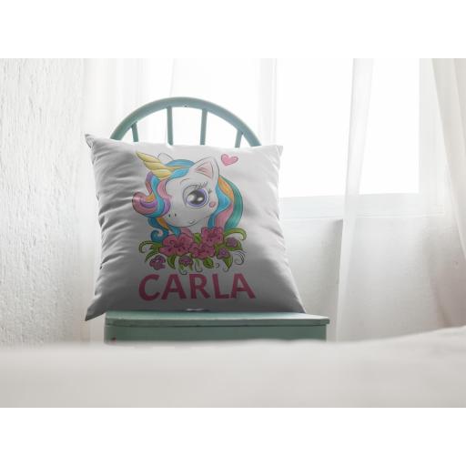 Cojín con Nombre Personalizado - guardería - vuelta al cole - cumpleaños -   varios diseños [3]