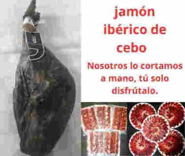 Jamón Ibérico de Cebo | 7-8 Kg | Envío Rápido y Corte Profesional