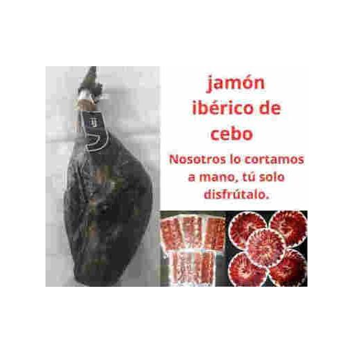 Jamón Ibérico de Cebo | 7-8 Kg | Envío Rápido y Corte Profesional