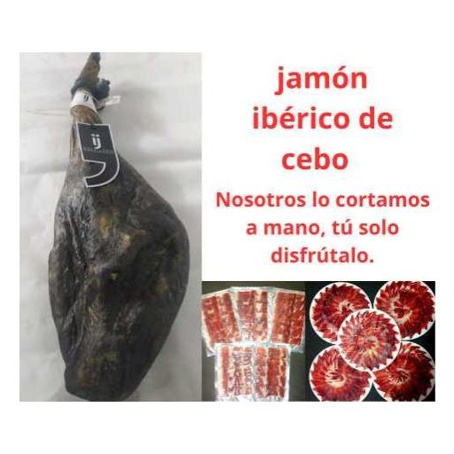 Jamón Ibérico de Cebo | 7-8 Kg | Envío Rápido y Corte Profesional