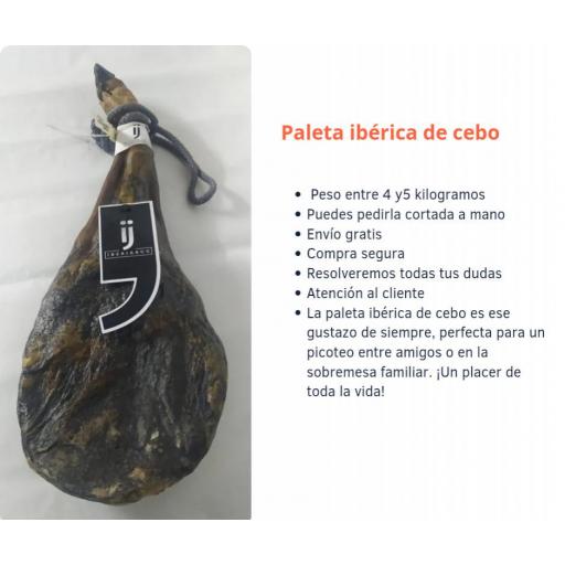 Paleta iberica cebo 