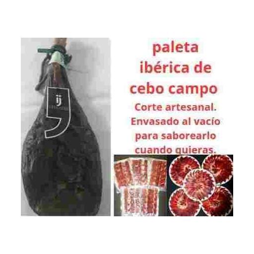 Paleta Ibérica Cebo Campo | 4-5 Kg | Corte Profesional Incluido