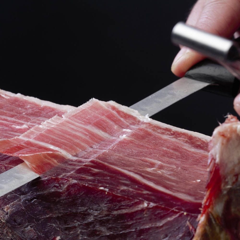 Loncheado de jamón ibérico de bellota 