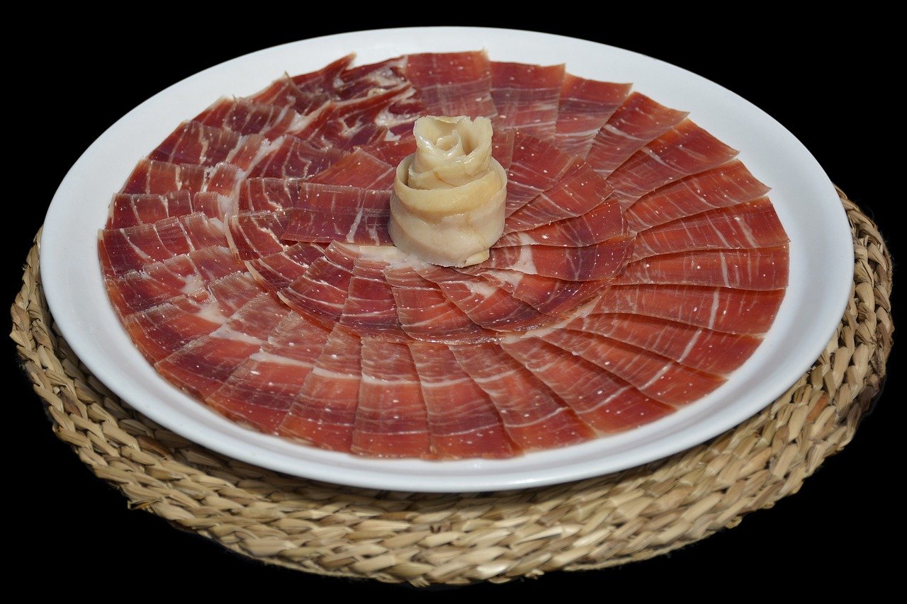 Plato de jamón ibérico de bellota 